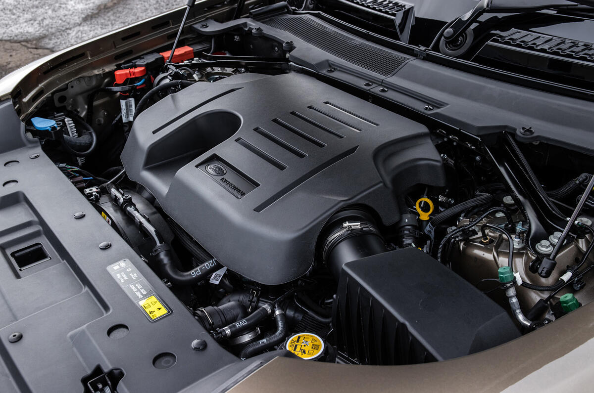 Land Rover Defender 90 P400 X 2020 UK first drive review - engine