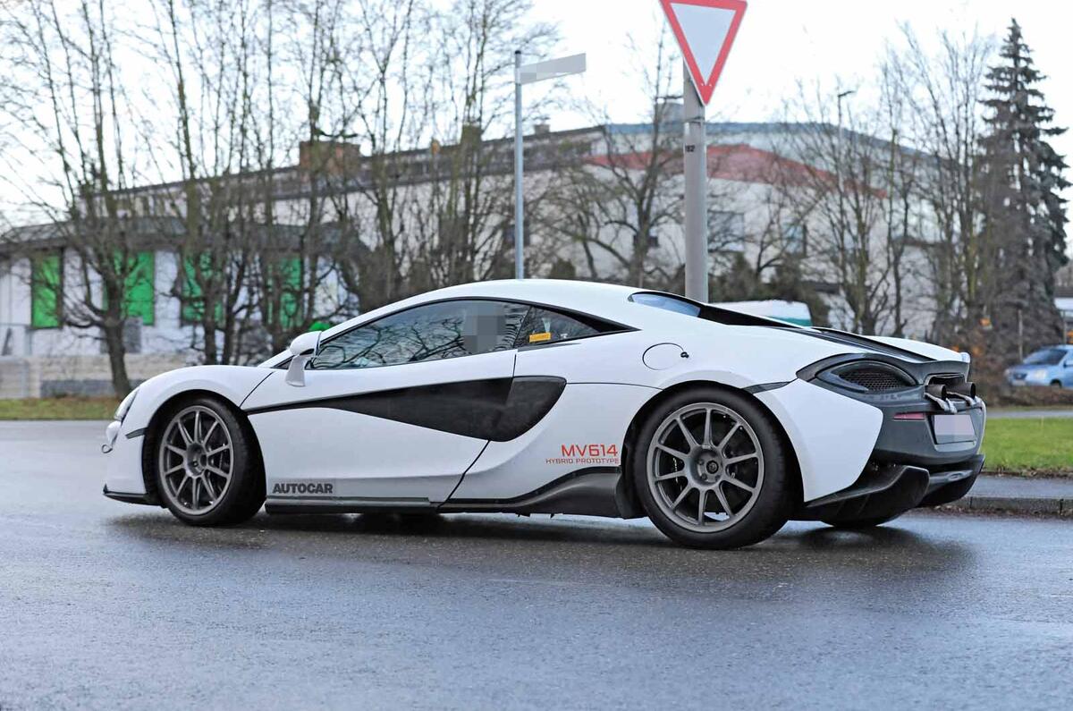 New McLaren Sports Series hybrid seen in production ...