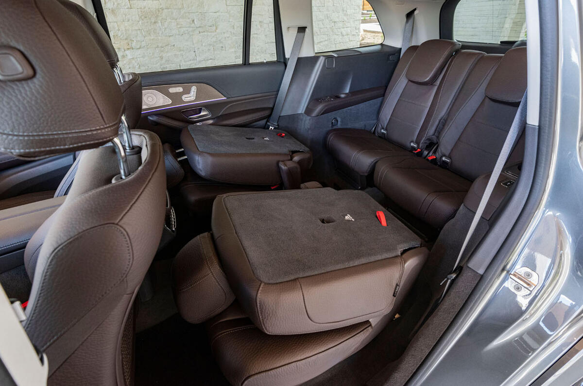Mercedes-Benz GLS 400D 2019 first drive review - third row seats