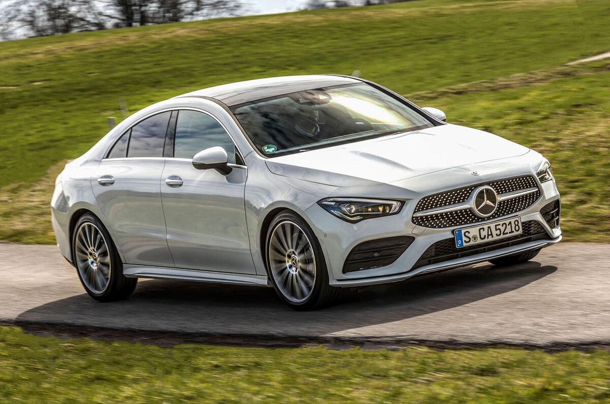 Mercedes-Benz CLA 2019 first drive review - on the road front