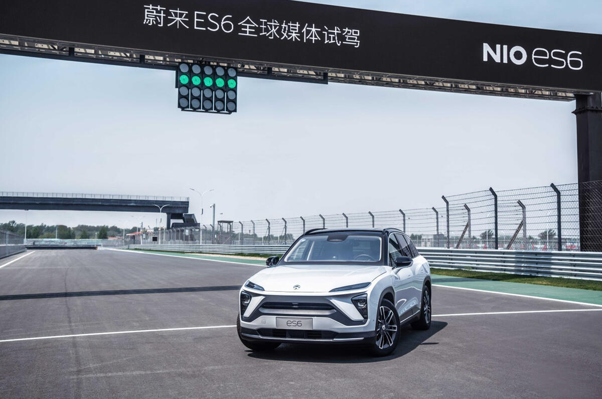 Nio ES6 2019 first drive review - static