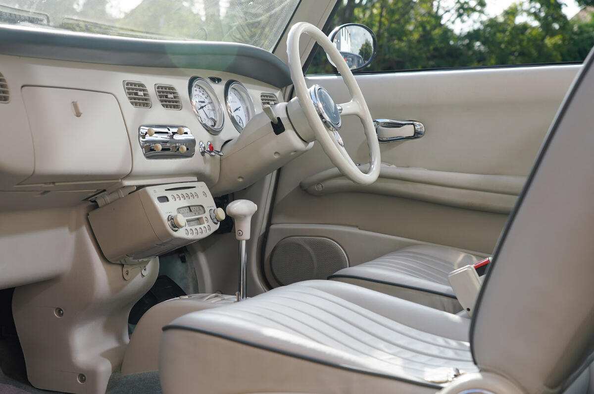 Nissan Figaro at 30 plotting the retro roadster's history Autocar