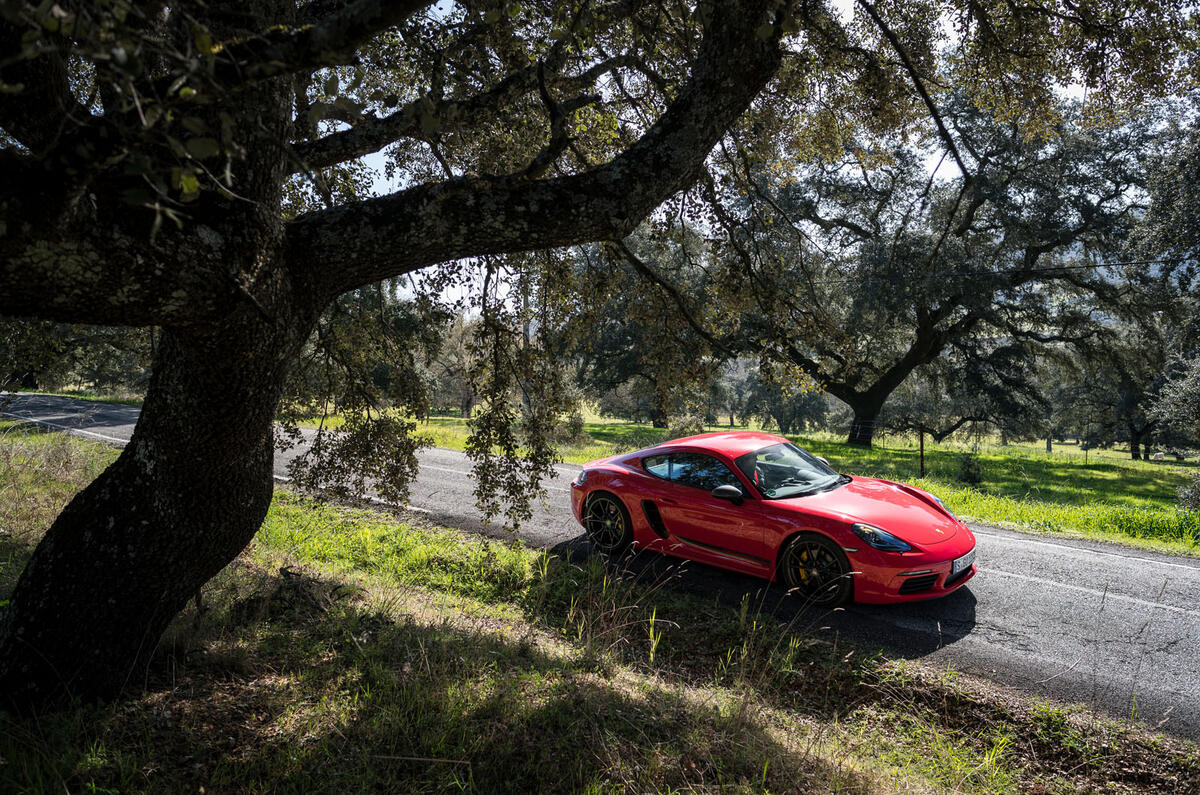 Porsche Cayman T 2019 first drive review - on the road front