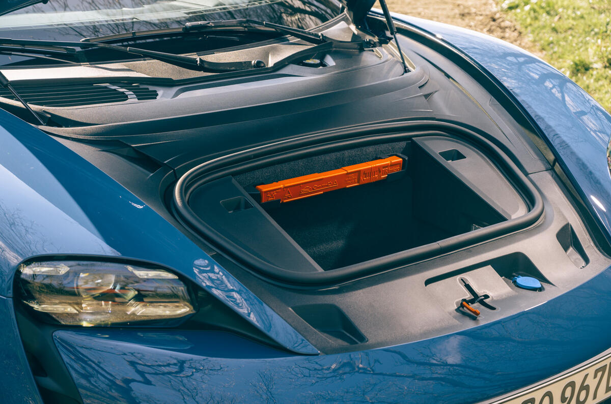 13 Porsche Taycan Cross Turismo 2021 LHD front boot