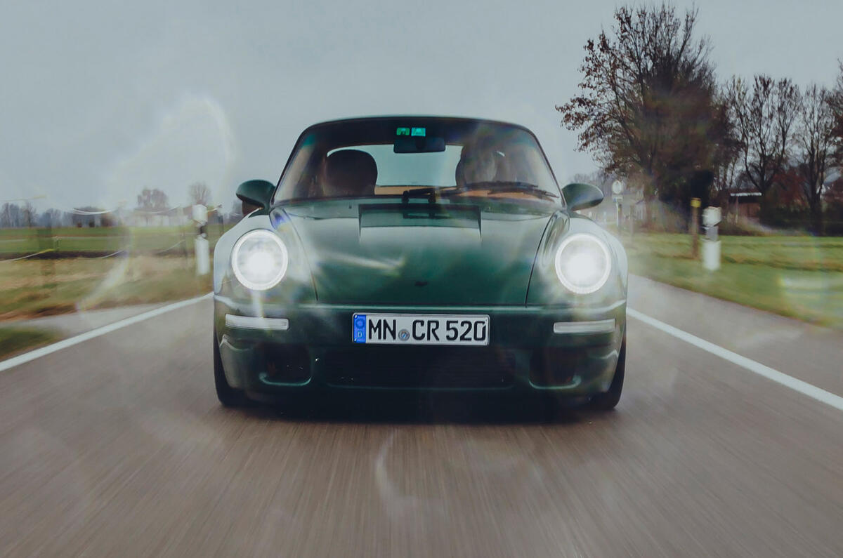 13 RUF SCR 2021 : premier essai routier - nez de la route