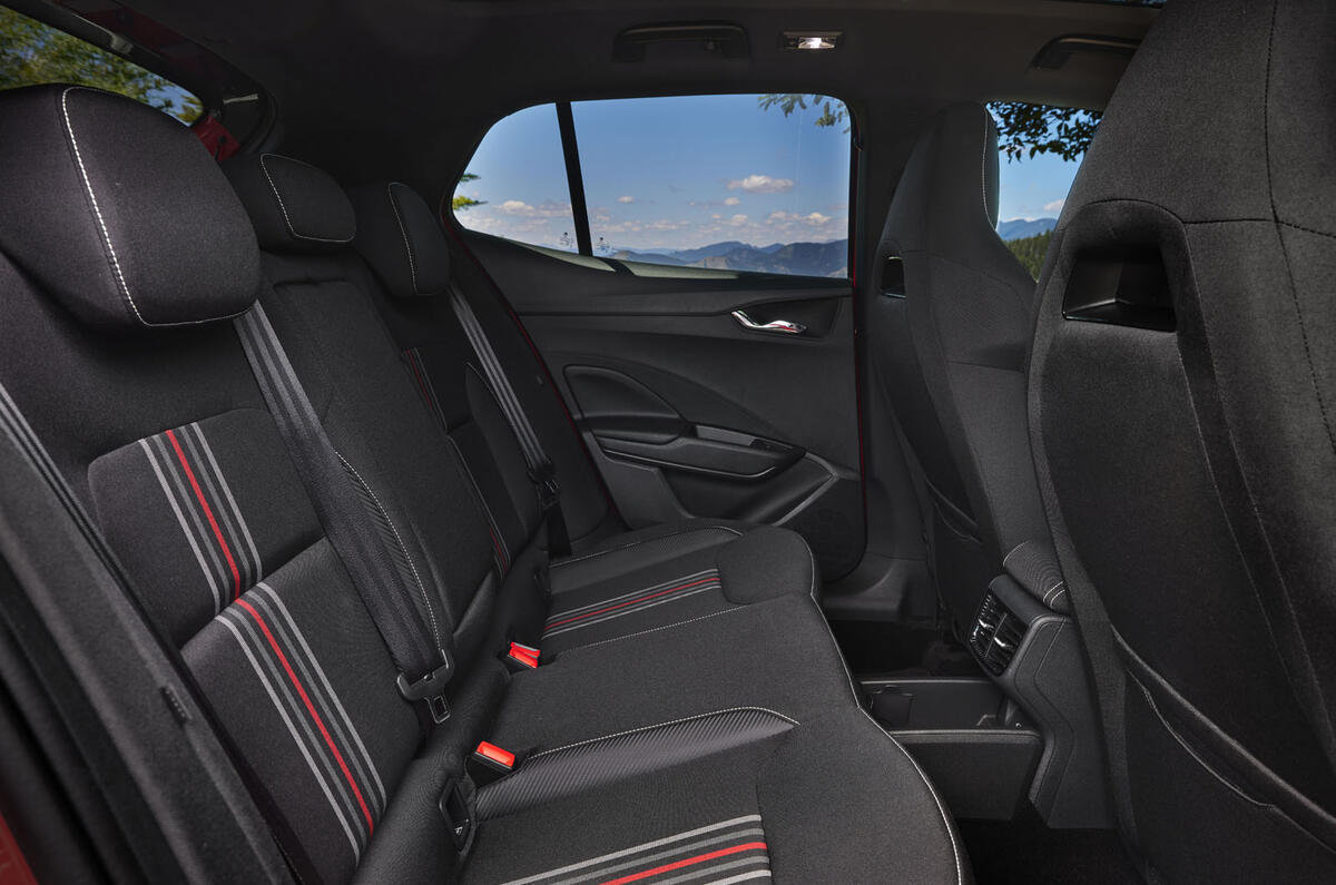 Skoda Fabia Monte Carlo rear seats