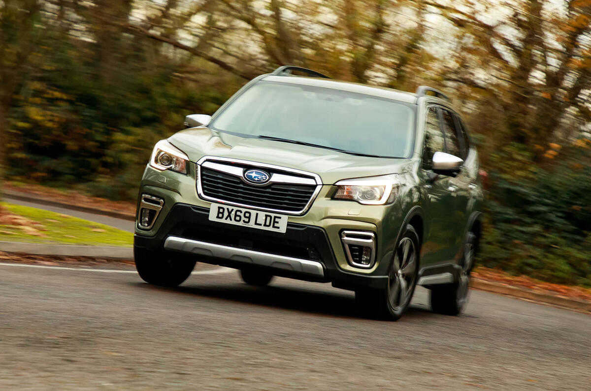 Subaru Forester Eboxer Premium 2019 Uk Review Autocar