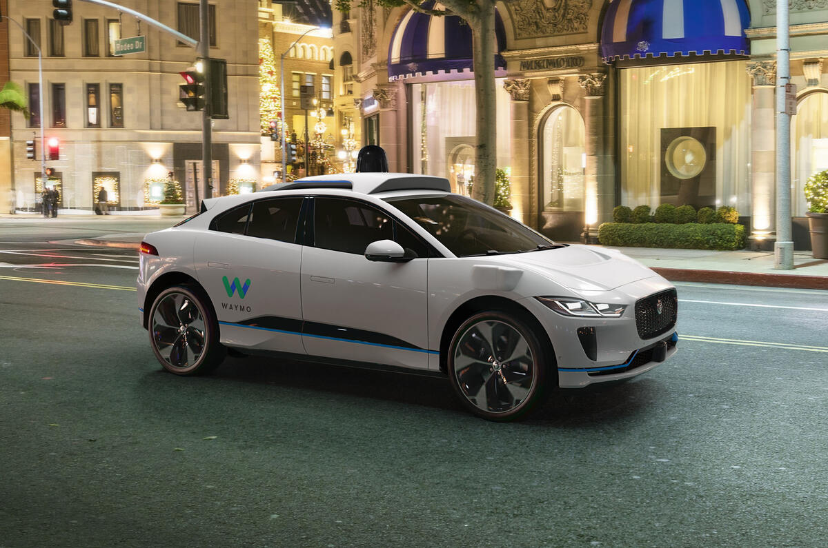 Waymo car view 2