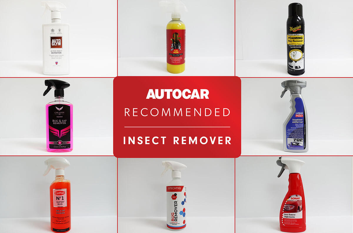 Autocar product test What is the best insect remover? Autocar