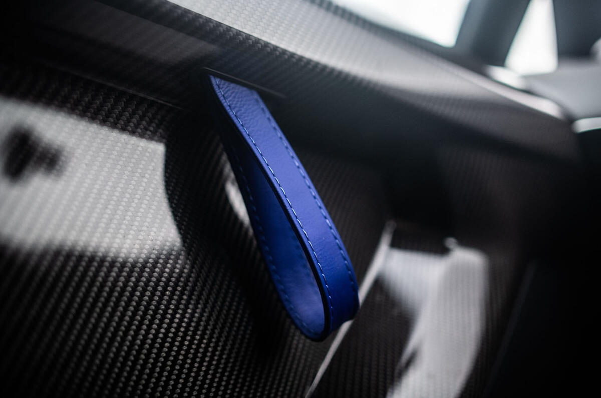 Lamborghini Aventador SVJ 2018 UK first drive review - door pulls