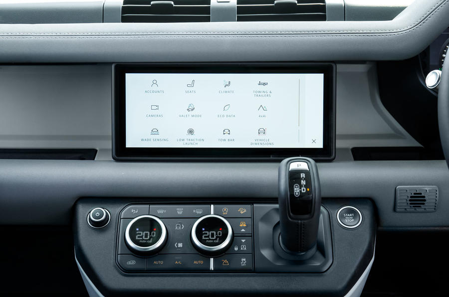 Land Rover Defender 110 S 2020 : premier bilan de conduite - infotainment