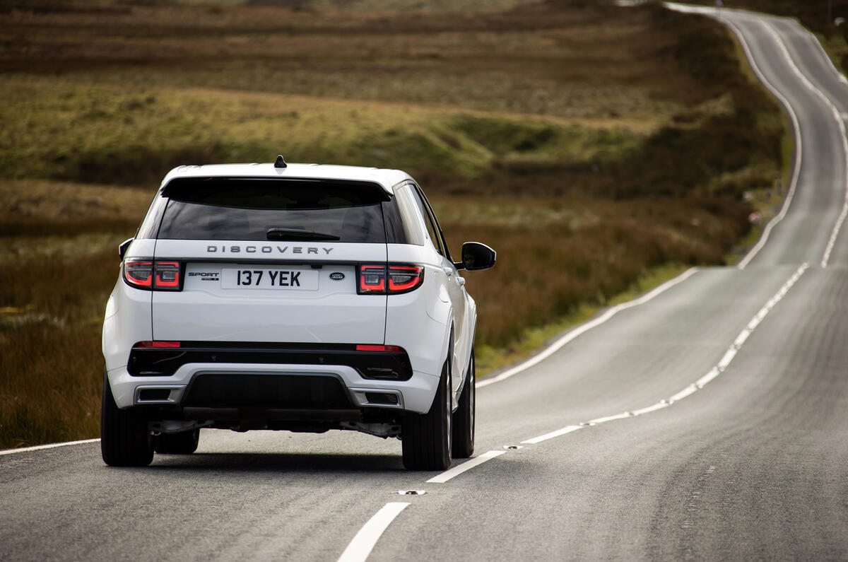 Land Rover Discovery Sport P300e R Dynamic 2020 UK Review Autocar