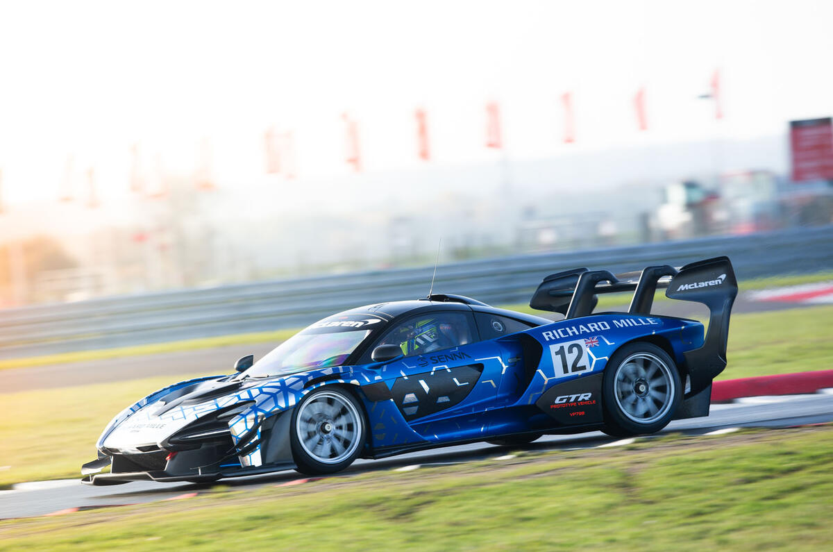 McLaren Senna GTR 2019 first drive review - track side