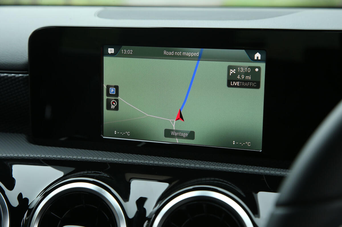 Mercedes-Benz A-Class 2018 long-term review - infotainment