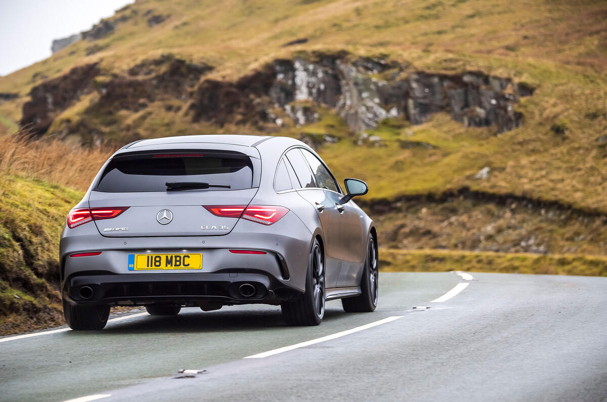 Mercedes Amg Cla 35 Shooting Brake Uk Review Autocar