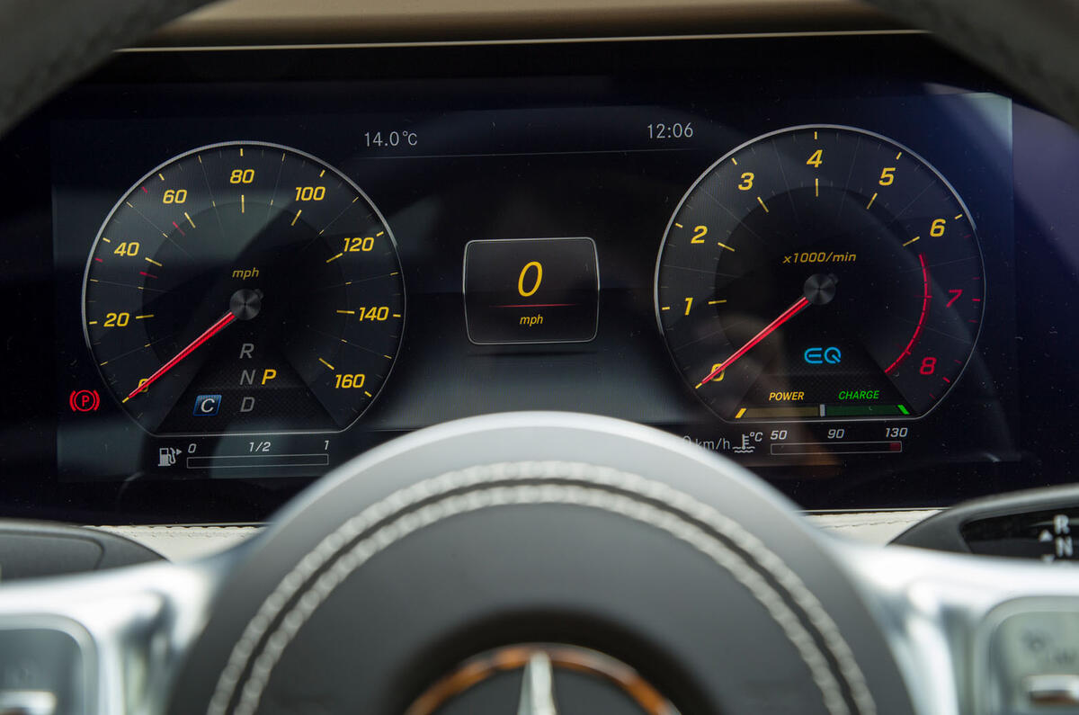 Mercedes-Benz S-Class S500L 2018 long-term review - sport mode