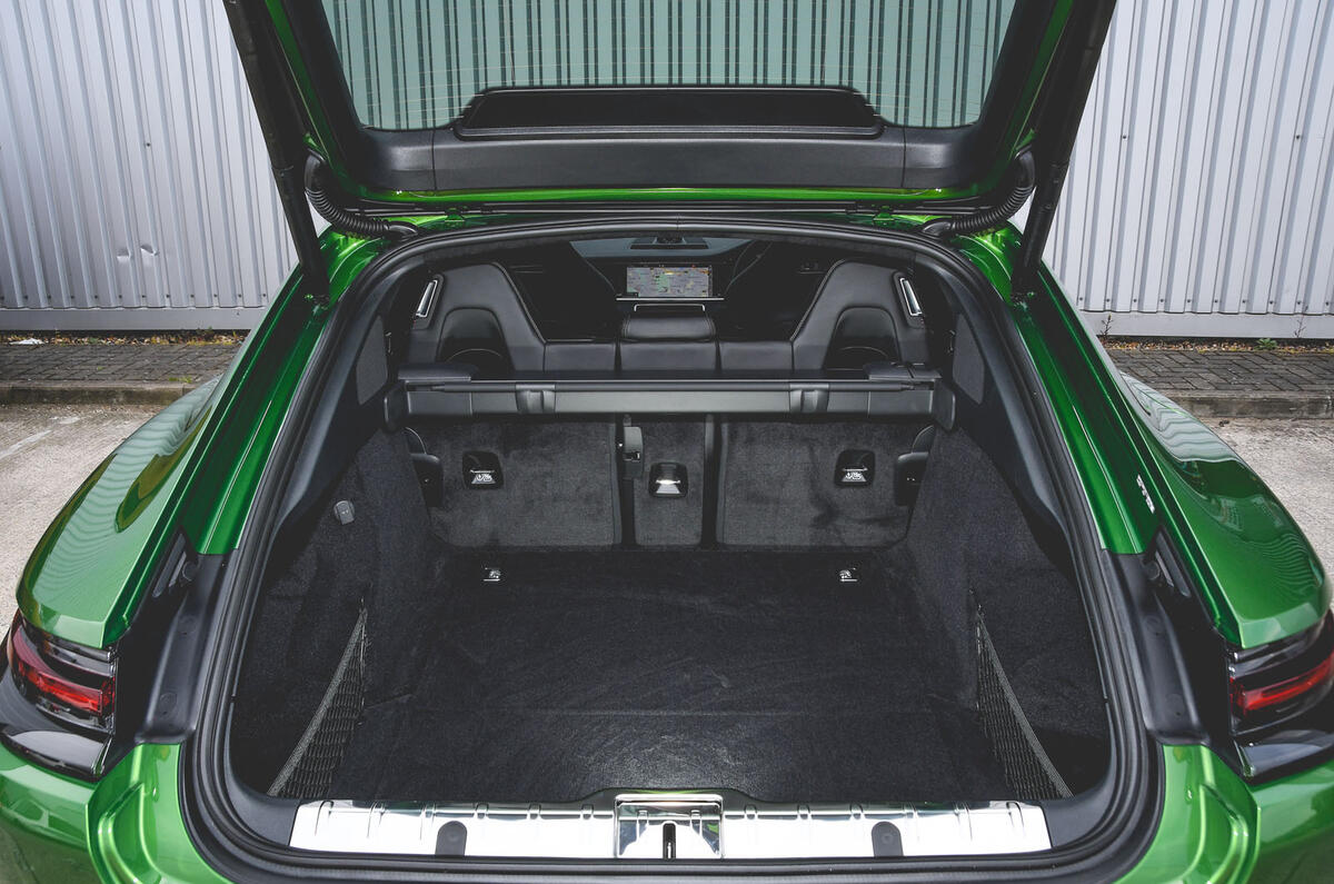 Porsche Panamera GTS 2019 UK first drive review - boot