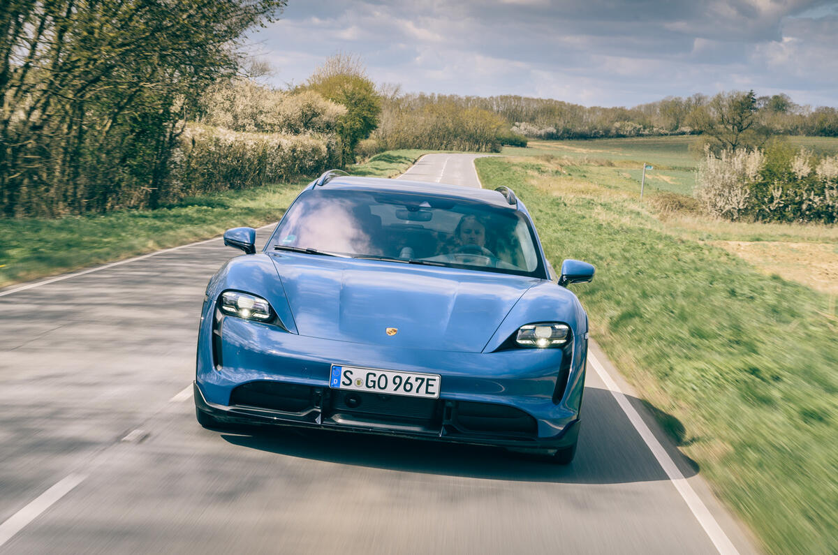 Porsche Taycan Cross Turismo 2021 UK first drive Autocar