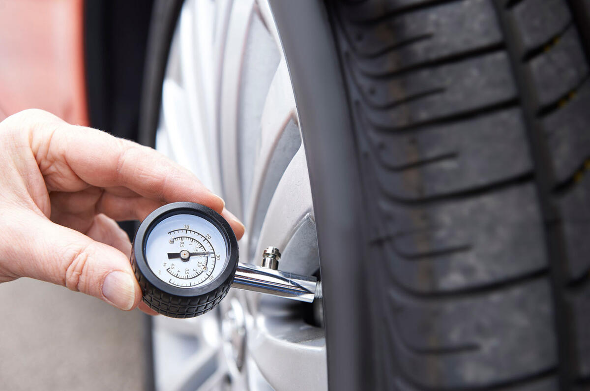 Tyre pressure