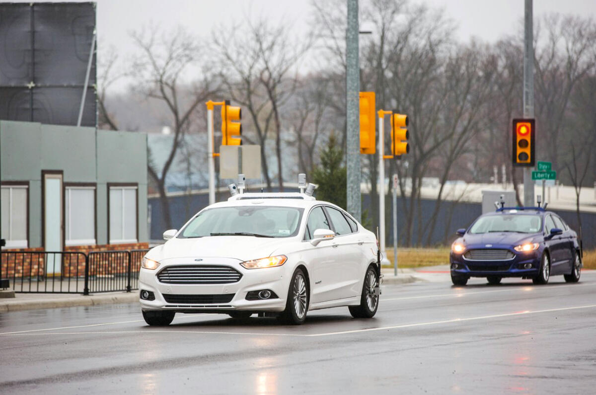 Self-driving Ford