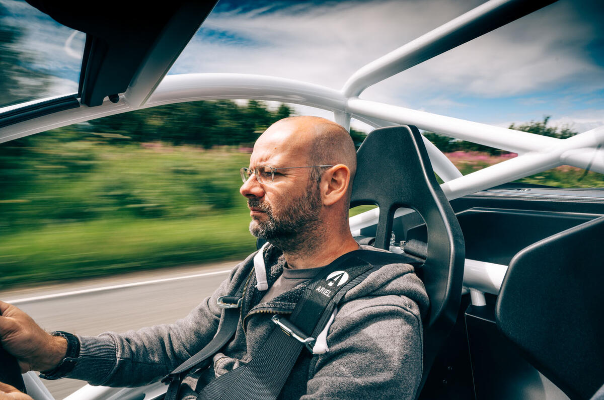Ariel Nomad R 2020 UK first drive review - Matt Prior driving