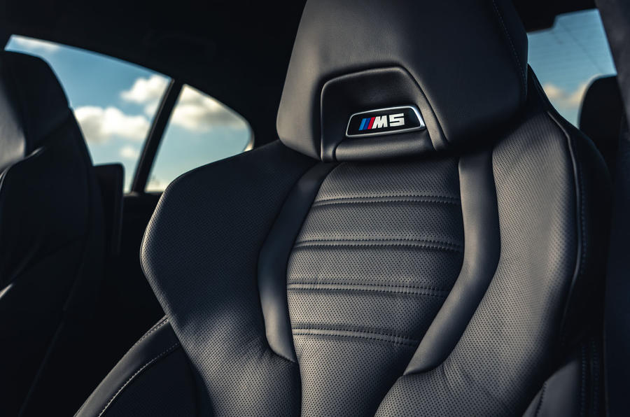 BMW M5 Competition 2020 : premier examen de conduite au Royaume-Uni - détails du siège