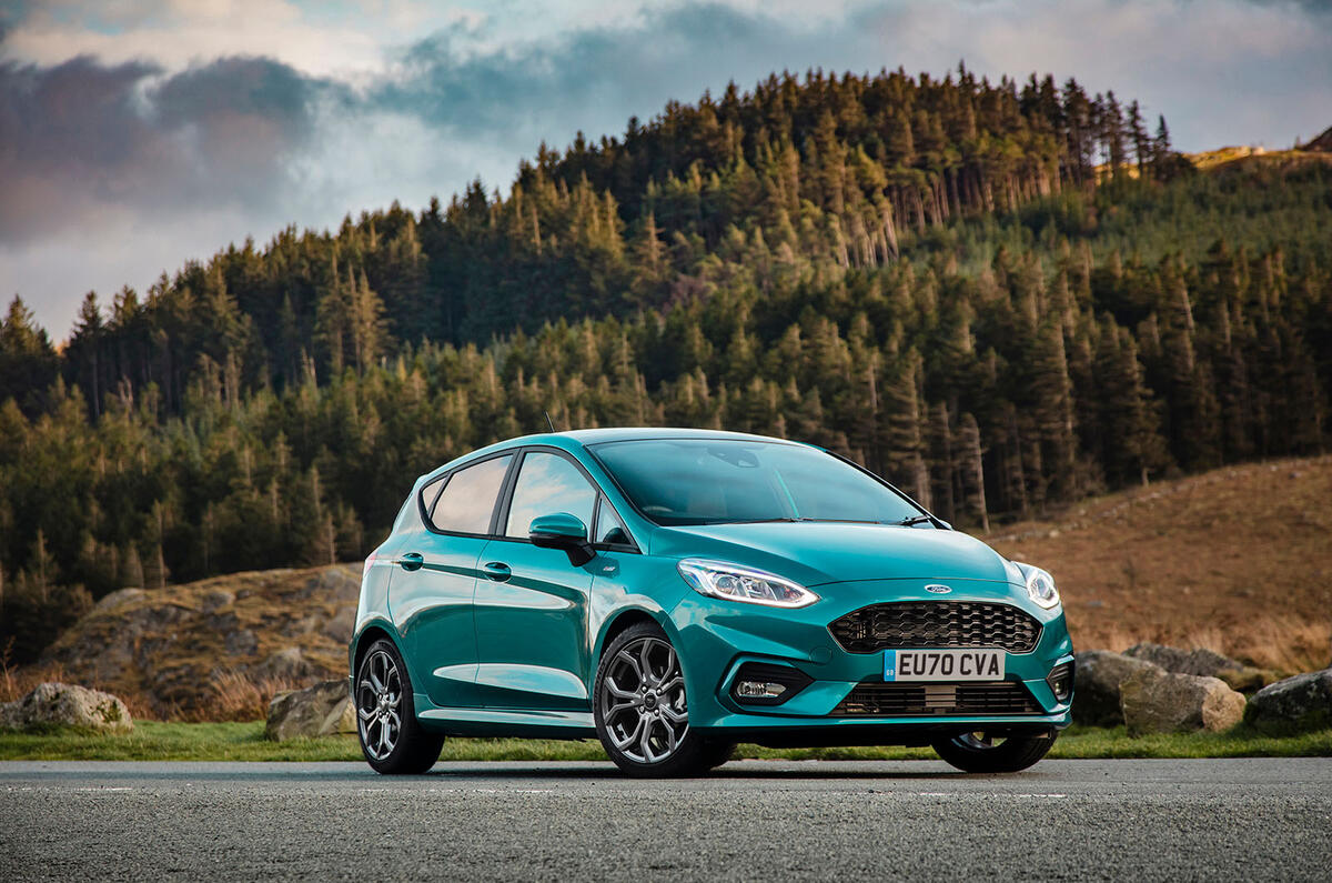 Ford Fiesta EcoBoost mHEV 2020 : premier bilan de la conduite au Royaume-Uni - avant statique