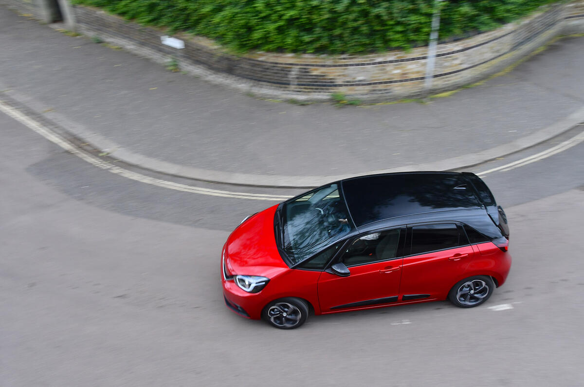 15 Bac supérieur de la Honda Jazz eHEV