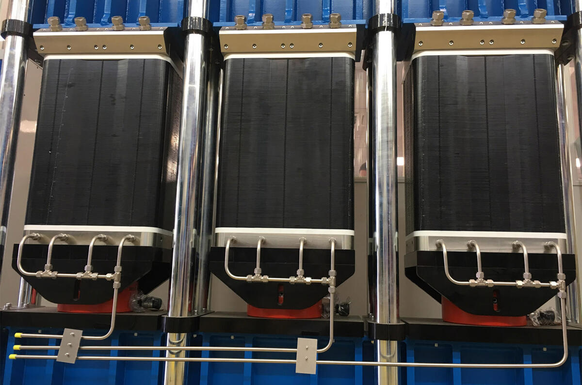 ITM Power electrolyser stacks