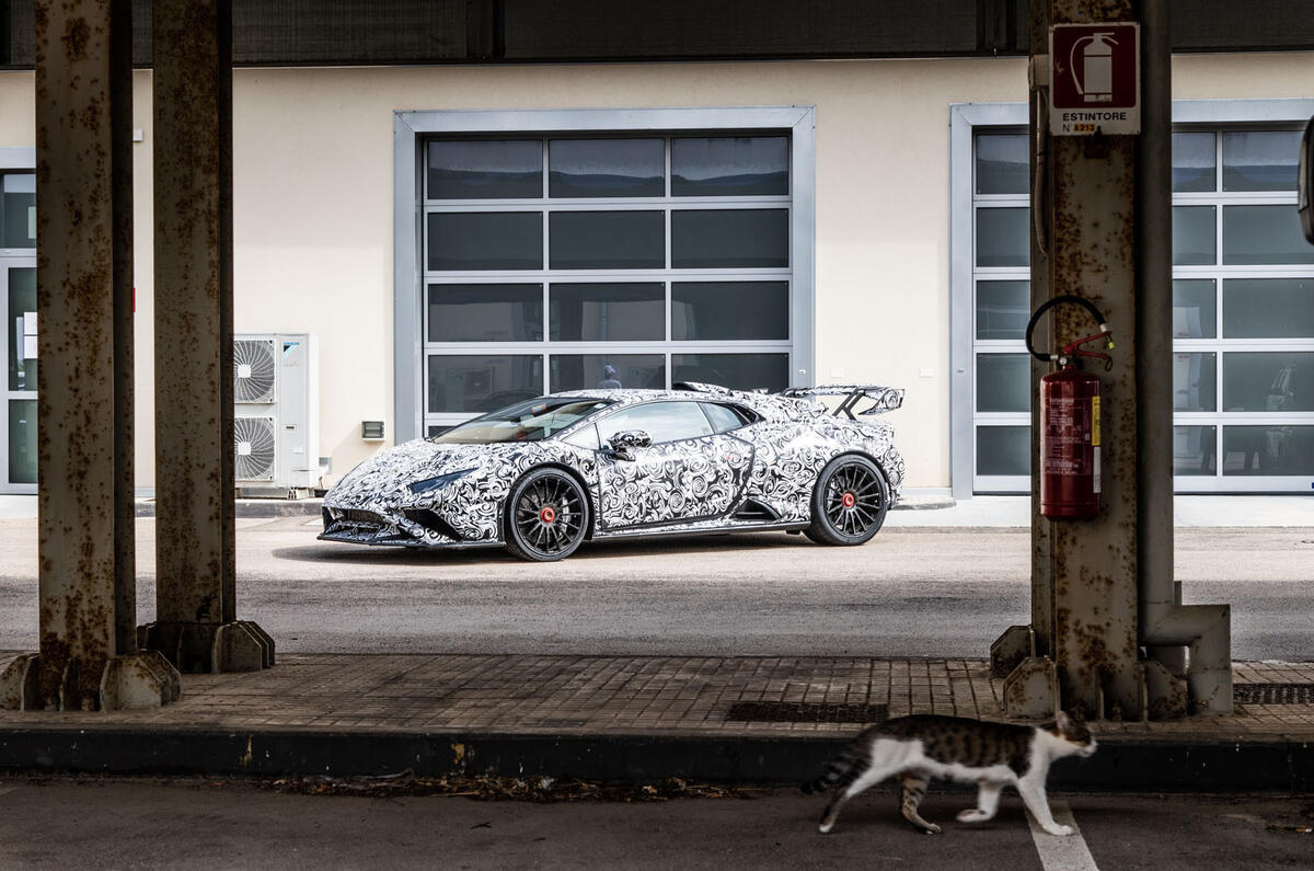 Lamborghini Huracan STO 2020 first drive review - static front