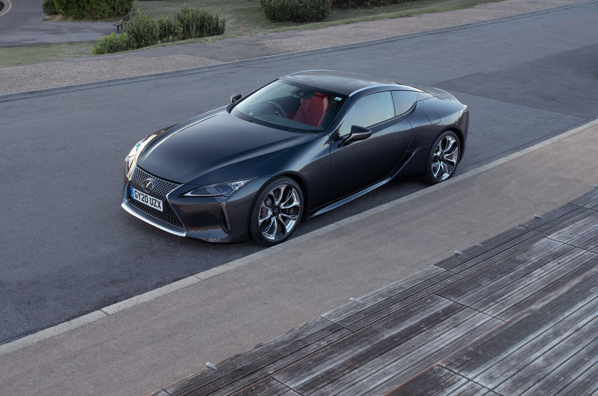 15 Lexus LC500 2021 UK FD static front