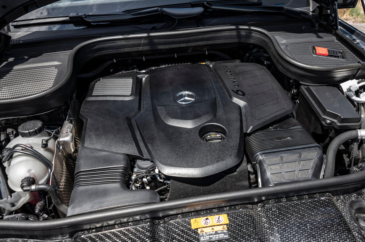 Mercedes-Benz GLS 400D 2019 first drive review - engine