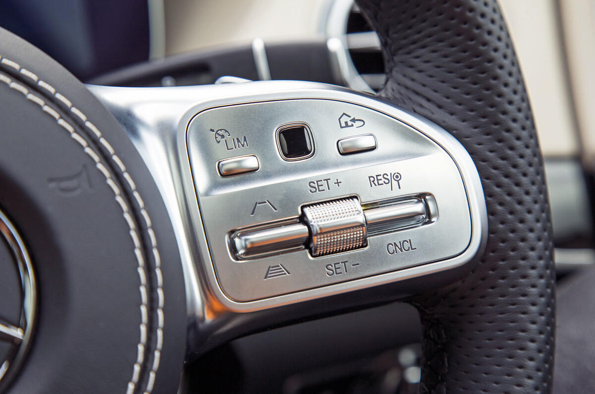 Mercedes-Benz S-Class S500L 2018 long-term review - steering wheel controls