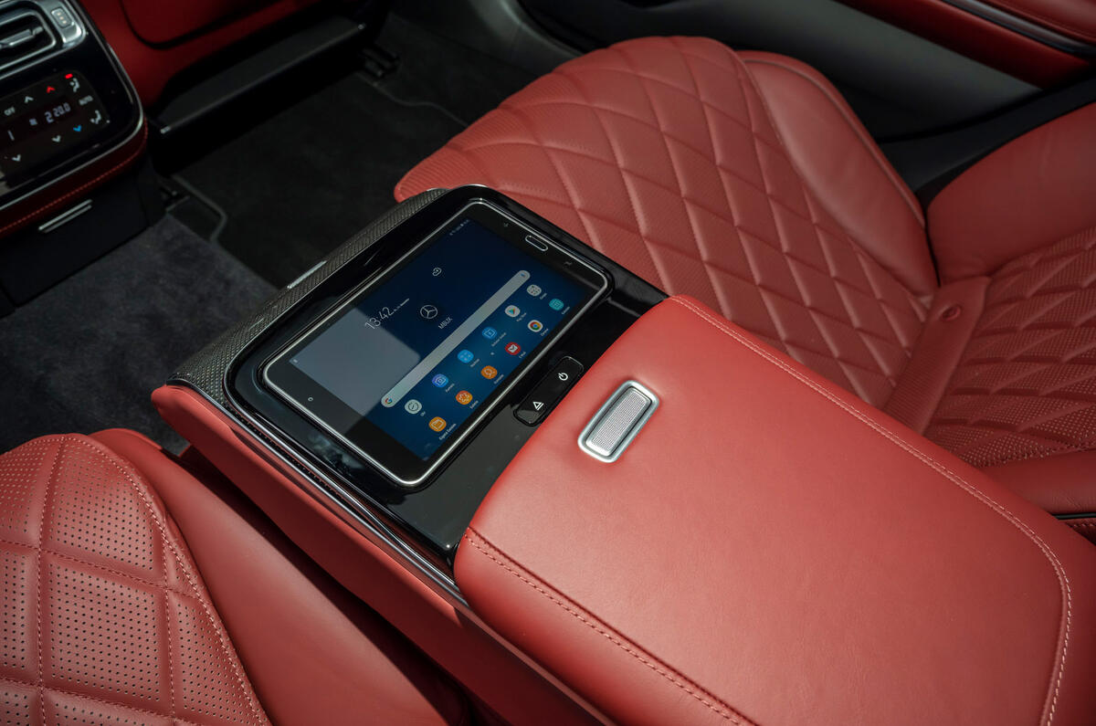 15 mercedes s class s500 2020 lhd uk first drive review rear centre console