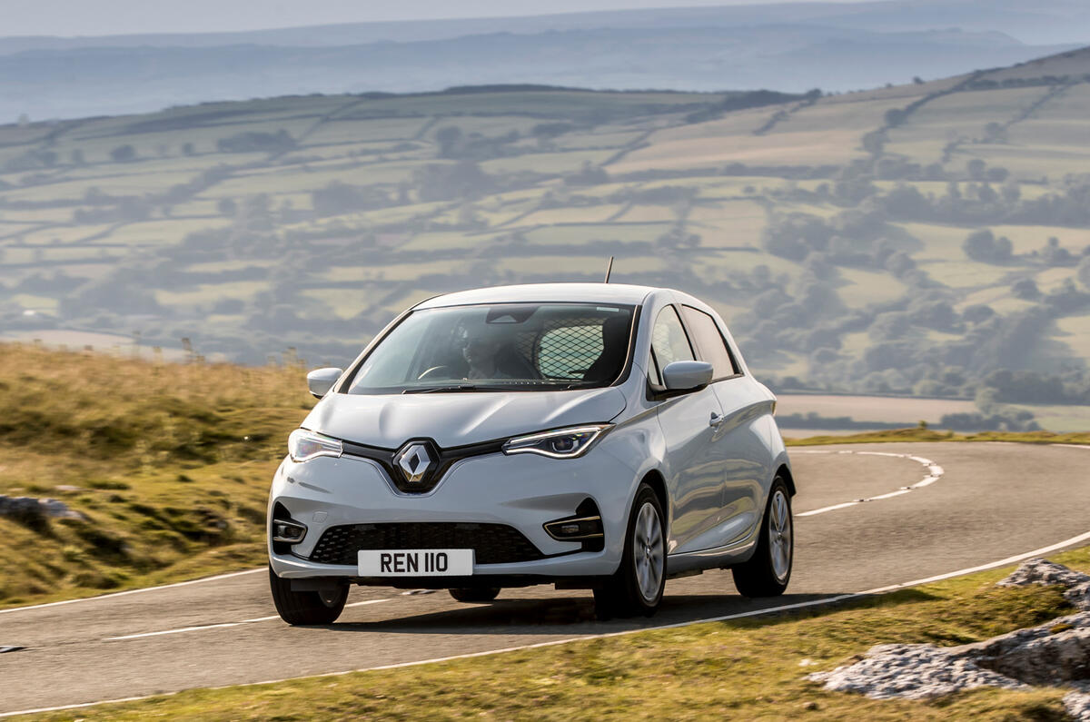 15 Renault Zoe van 2021 uk premier essai sur route avant