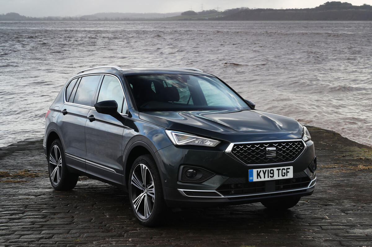 Seat Tarraco 2019 UK first drive review - static front