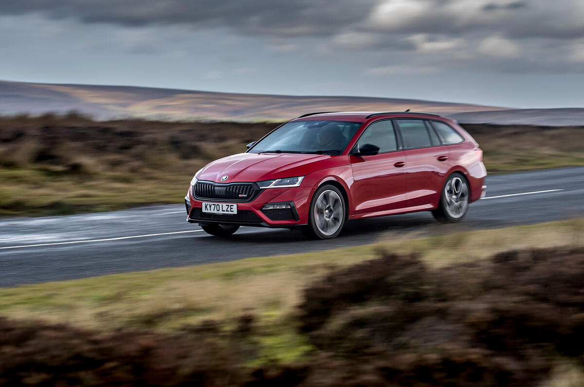 Skoda Octavia vRS Estate 2020 : premier bilan de conduite au Royaume-Uni - sur la route