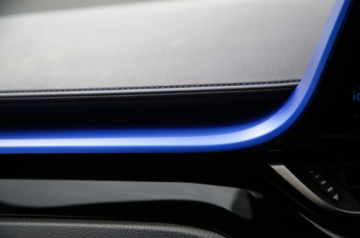 Toyota C-HR 2018 long-term review dashboard trim