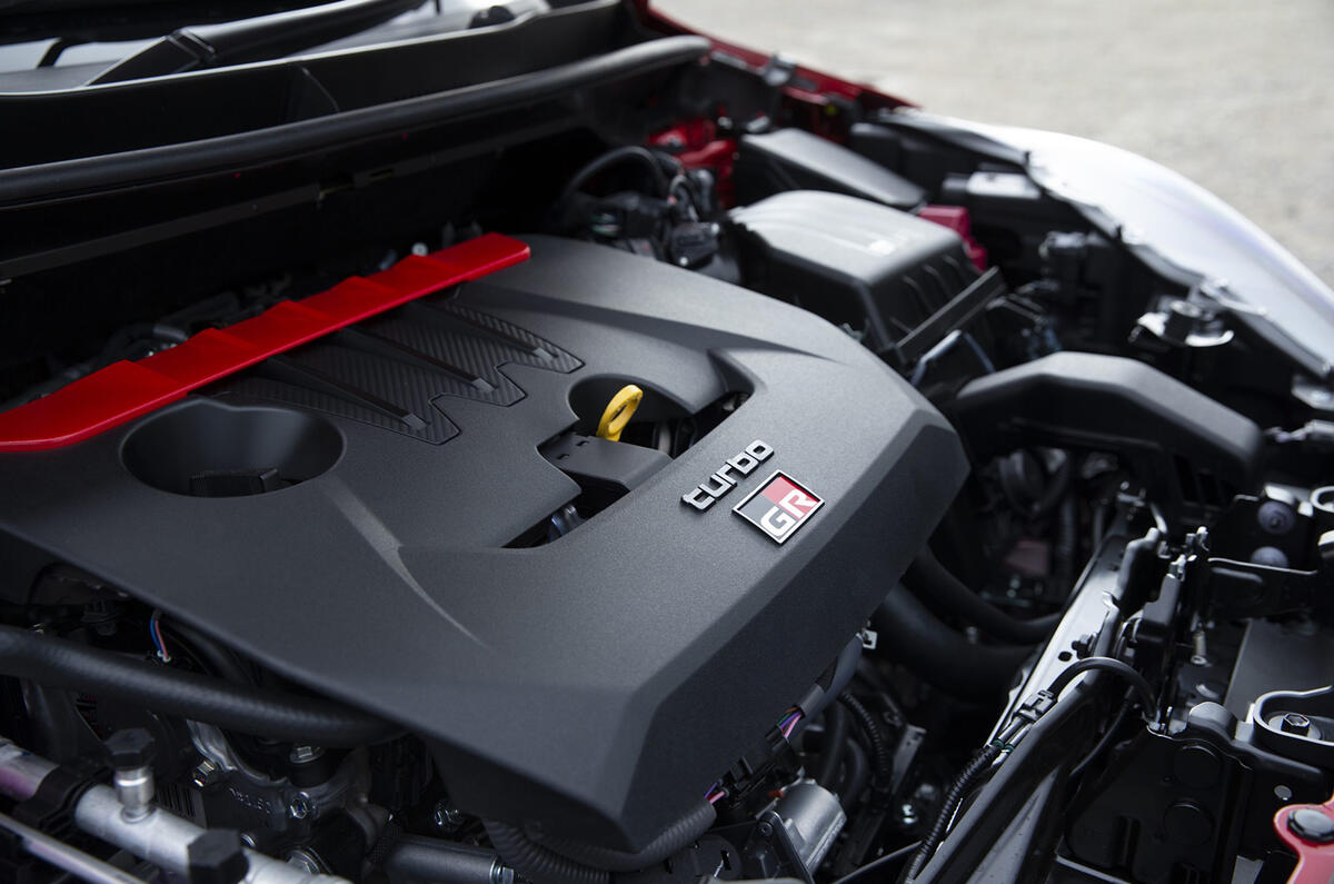 Toyota GR Yaris 2020 UK first drive review - engine
