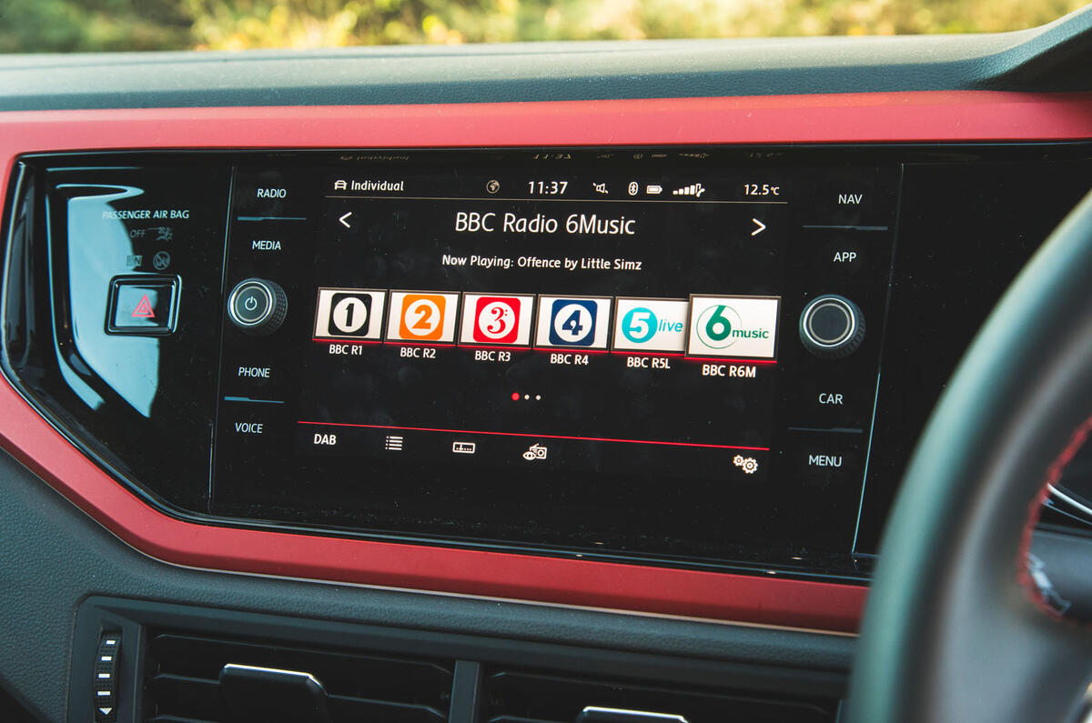 Volkswagen Polo GTI 2018 long-term review - infotainment