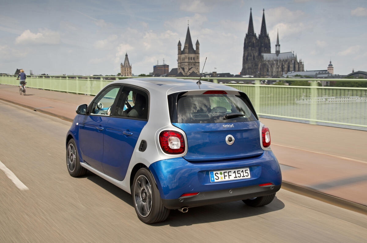 2015 Smart Forfour 90hp Twinamic Review Review Autocar