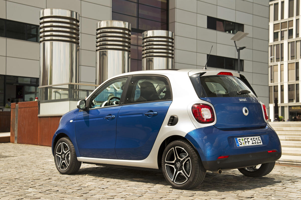 2015 Smart Forfour 90hp Twinamic Review Review Autocar