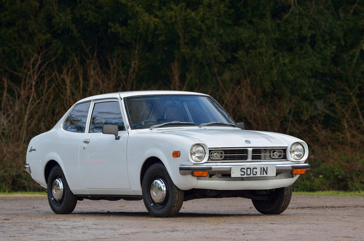 1974 first Mitsubishi sold in UK