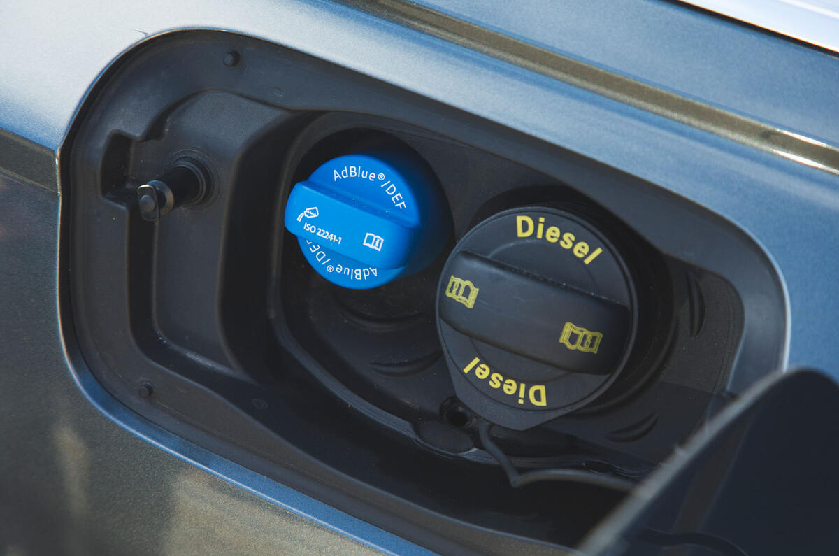 Audi A6 2018 long-term review - diesel and adblue caps