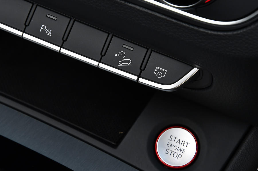 16 Audi SQ5 TDI 2021 UE FD bouton de démarrage
