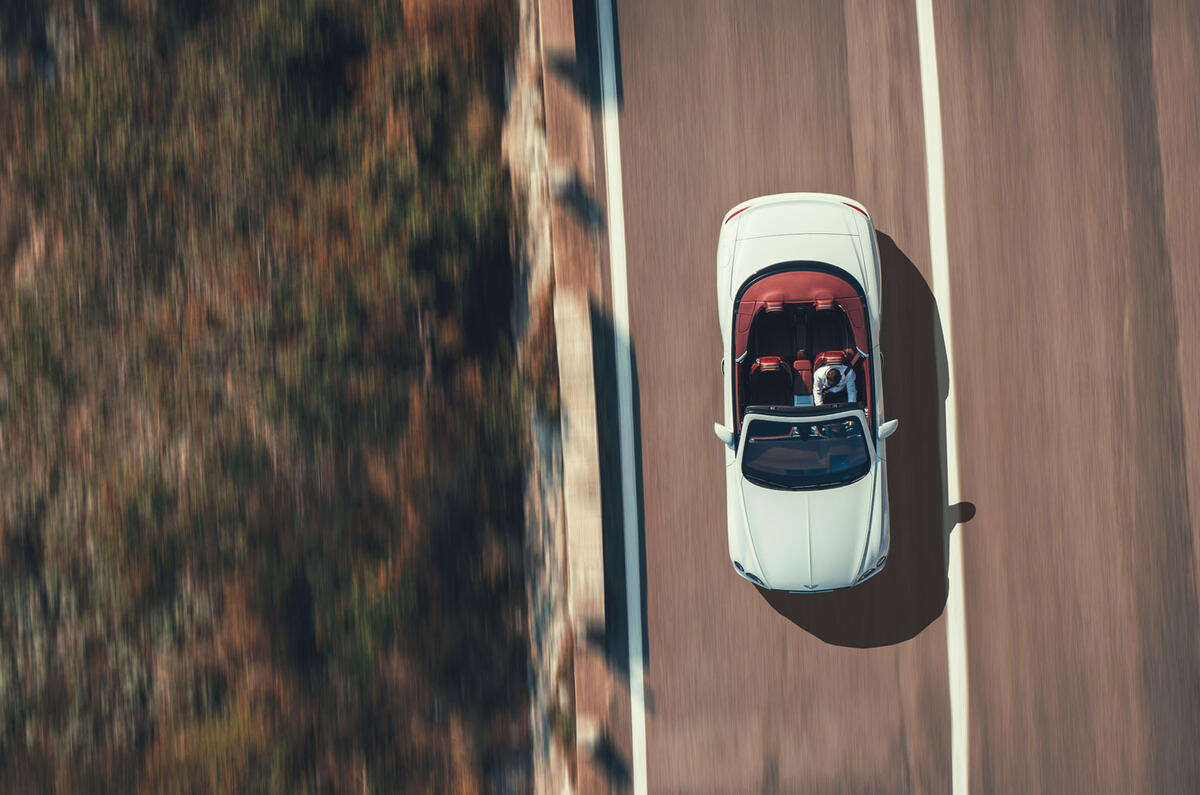 Bentley Continental GT convertible 2019 first drive review - on the road aerial