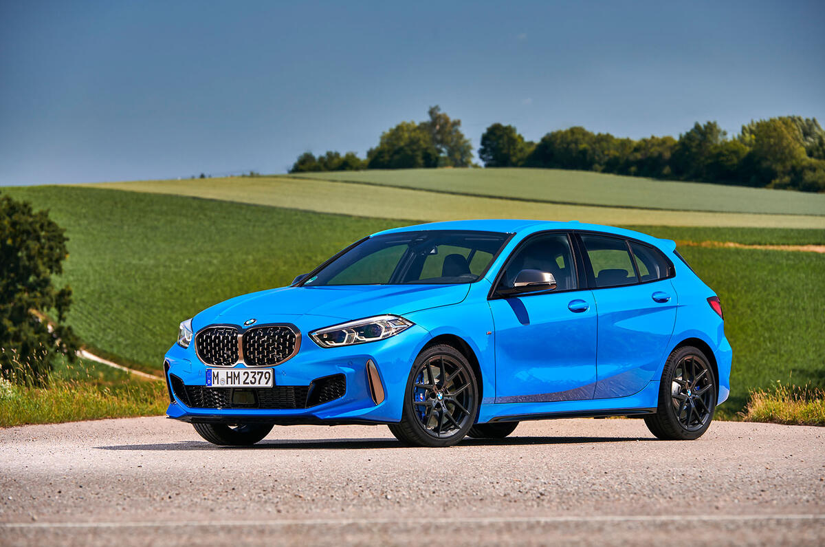 BMW 1 Series M135i 2019 first drive review - static front