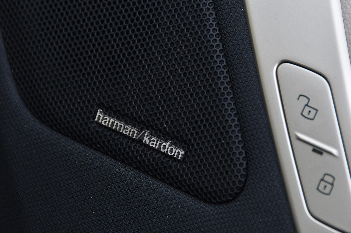 16 BMW iX xDrive40 2021 UK first drive review speakers