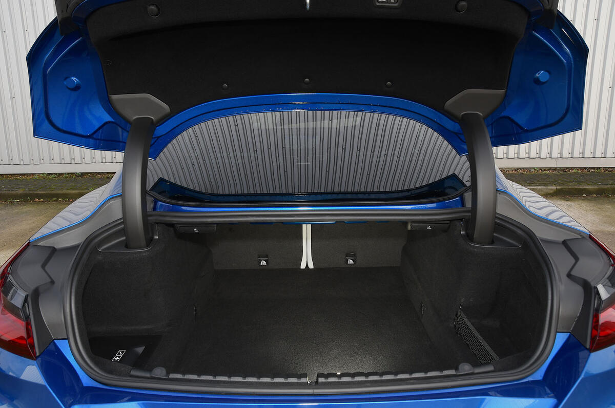 BMW M8 Competition Coupe 2020 UK first drive review - boot