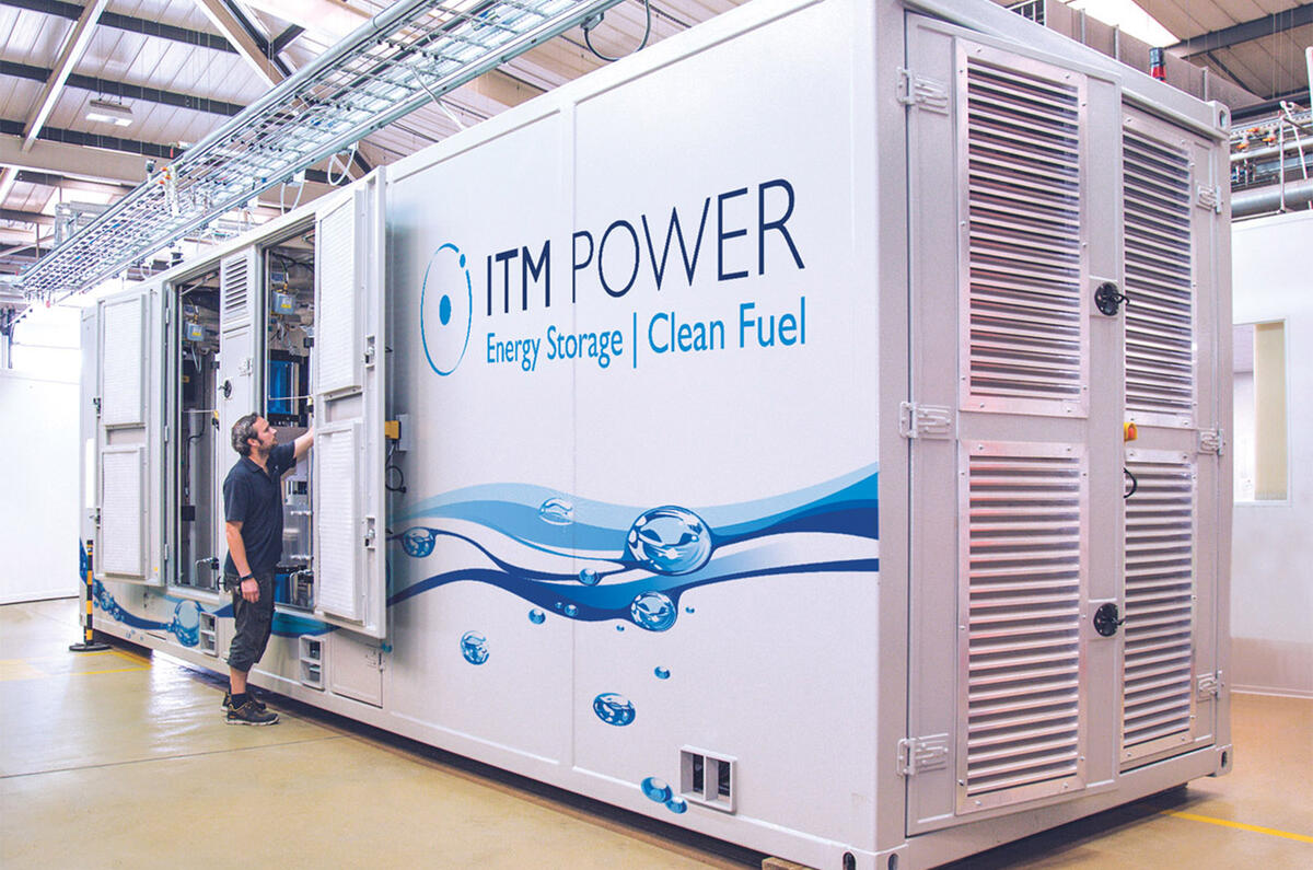 ITM Power electrolyser